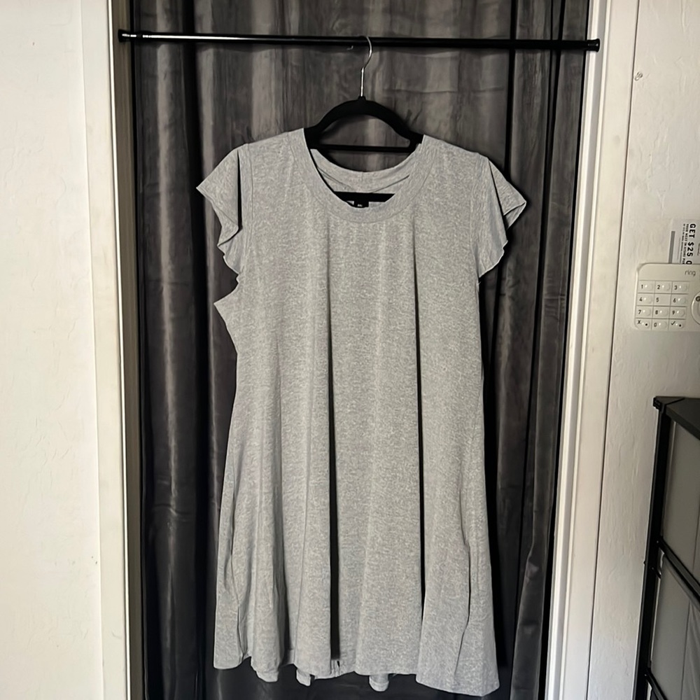 womens grey dress